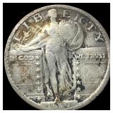 1917 Type 2 Standing Liberty Quarter LIGHTLY  CIR
