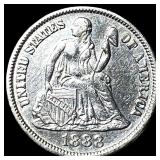 1838 Seated Liberty Dime UNCIRCULATED