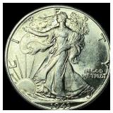 1943-D Silver Walking Liberty Half Dollar  UNCIRC