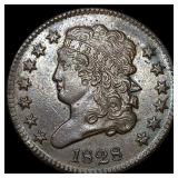 1828 Copper Half Cent UNCIRCULATED