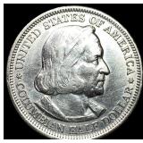 1893 Columbian Exposition Half Dollar CLOSELY UNCI