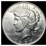 1927 Silver Peace Dollar UNCIRCULATED