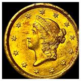 1852 Gold $1 Type 1 Liberty Head UNCIRCULATED