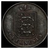 1903H Guernsey Bronze 1 Double