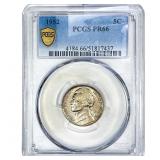 1952 Jefferson Nickel PCGS PR66