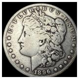 1896-S Silver Morgan Dollar LIGHTLY CIRCULATED