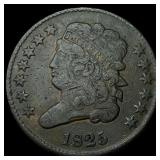 1825 Classic Head Half Cent LIGHTLY  CIRCULATED