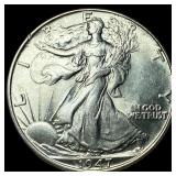 1947 Silver Walking Liberty Half Dollar  CHOICE B