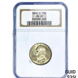 1946-D Washington Silver Quarter NGC MS67