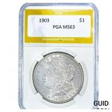 1903 Morgan Silver Dollar PGA MS63