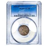 1931-D Wheat Cent PCGS AU50