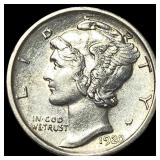 1920 Mercury Dime UNCIRCULATED