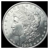 1900 Silver Morgan Dollar GEM BU