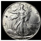 1946-D Silver Walking Liberty Half Dollar  UNCIRC