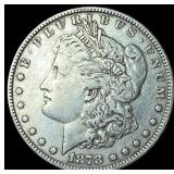 1878 Silver Morgan Dollar CLOSELY  UNCIRCULATED