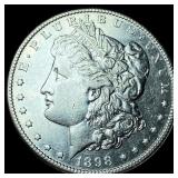 1898-S Silver Morgan Dollar CLOSELY  UNCIRCULATED
