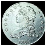 1836 Capped Bust Half Dollar UNCIRCULATED