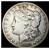 1881-CC Silver Morgan Dollar LIGHTLY CIRCULATED