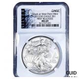 2012-W Silver Eagle NGC MS69