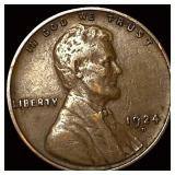 1924-D Lincoln Wheat Cent LIGHTLY CIRCULATED