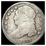 1833 Capped Bust Dime NICELY CIRCULATED