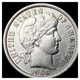 1900-S Silver Barber Dime UNCIRCULATED