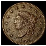 1831 Coronet Head Large Cent NEARLY UNCIRCULATED