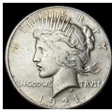 1921 Silver Peace Dollar CLOSELY UNCIRCULATED