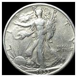 1935-S Silver Walking Liberty Half Dollar  CLOSEL