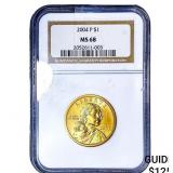 2004 $1  Liberty E Pluribus unum NGC MS68