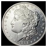 1892 Silver Morgan Dollar UNCIRCULATED