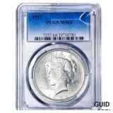 1922 Silver Peace Dollar PCGS MS64