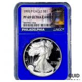 1995 Silver Eagle NGC PF69 Ultra Cameo