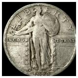1928-D Silver Standing Liberty Quarter LIGHTLY CIR