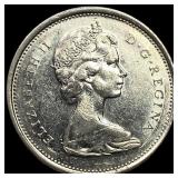 1968 Canada Silver 25 Cents