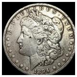 1894-O Silver Morgan Dollar LIGHTLY CIRCULATED