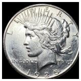 1925-S Silver Peace Dollar UNCIRCULATED