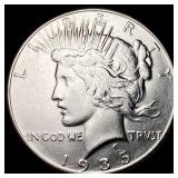 1935 Silver Peace Dollar UNCIRCULATED