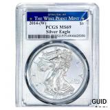 2014-W Silver Eagle PCGS MS69