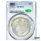 1885-O Morgan Silver Dollar CAC MS64