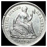 1862 Silver Half Dime UNCIRCULATED