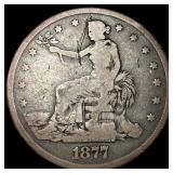 1877-S Silver Trade Dollar NICELY CIRCULATED