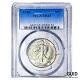 1946 Walking Liberty Half Dollar PCGS MS65