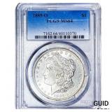 1885-O Morgan Silver Dollar PCGS MS64