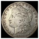 1892-S Silver Morgan Dollar LIGHTLY  CIRCULATED