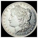 1891-S Silver Morgan Dollar CHOICE AU