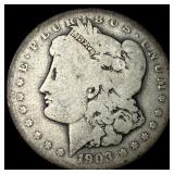 1903-S Silver Morgan Dollar LIGHTLY CIRCULATED