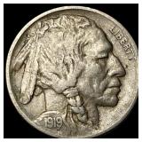 1919-S Buffalo Nickel CLOSELY UNCIRCULATED