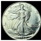1944 Silver Walking Liberty Half Dollar  UNCIRCUL