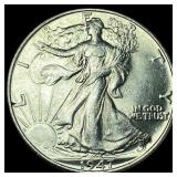 1947 Silver Walking Liberty Half Dollar  UNCIRCUL